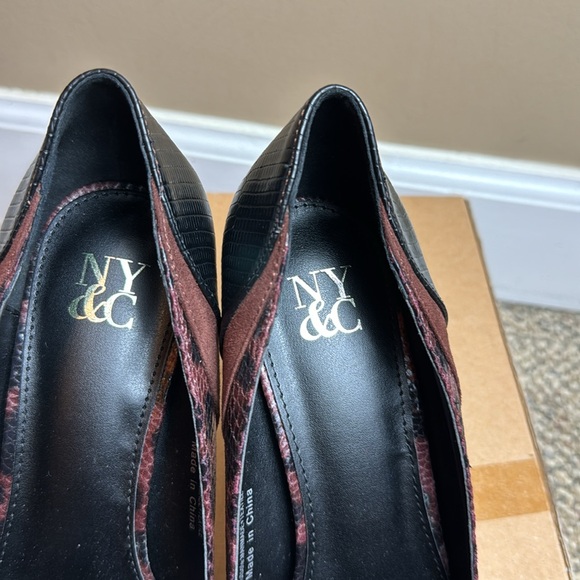 NWOT - NY&C/New York & Company Madison Heel, Pointed Toe, Rubber Sole, Size 10 - Picture 13 of 16